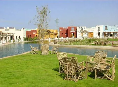 Luxury studios on swimming pool and lake